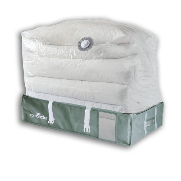 Zielony pojemnik na ubrania pod łóżko Compactor XXL Green Edition 3D Vacuum Bag,-image-1