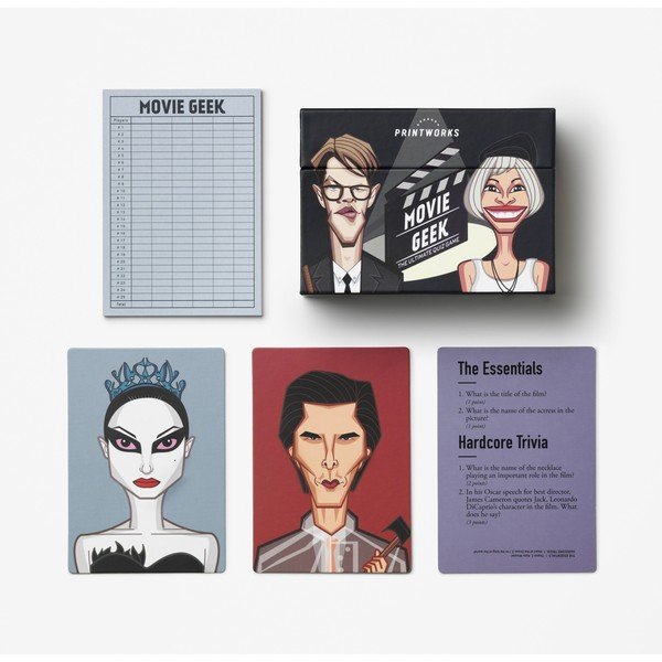 Gra towarzyska Trivia game Movie geek – Printworks