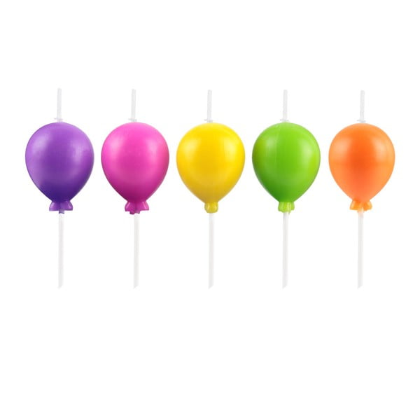 Zestaw 4 świeczek w kształcie balonów Le Studio Ballons