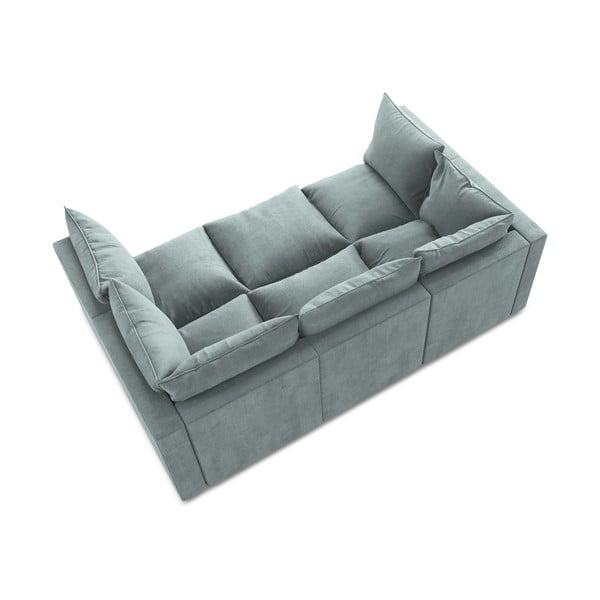 Niebieska sofa 255 cm Manao – Makamii-image-3