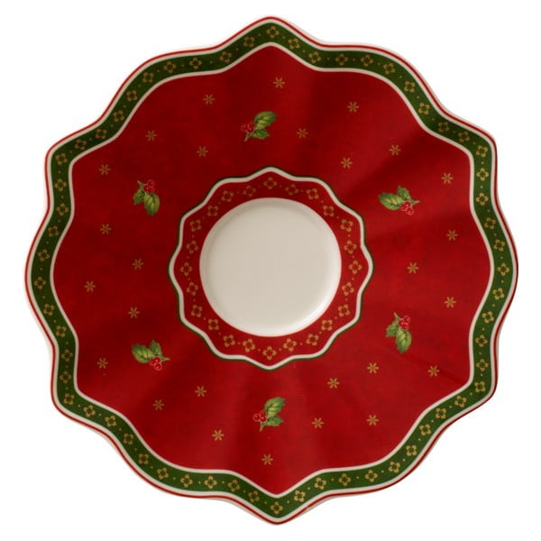 Porcelanowy spodek ze świątecznym motywem ø 16,5 cm – Villeroy&Boch-image-2