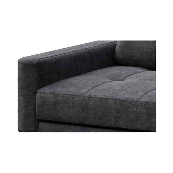 Ciemnoszara sofa MESONICA Musso Tufted, 173 cm-image-4