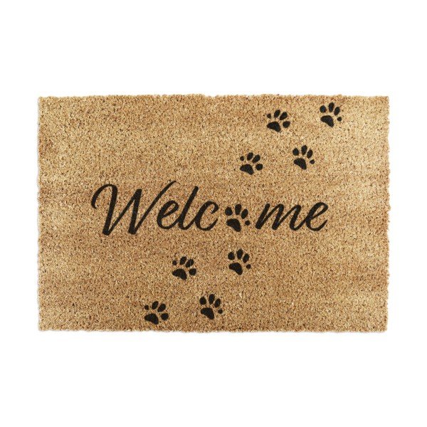 Wycieraczka z włókna kokosowego 60x90 cm Welcome Paws – Artsy Doormats