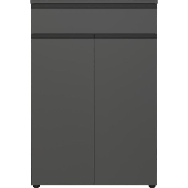 Antracytowa szafka 81x120 cm Bedano – Germania