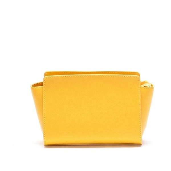 Skórzana torebka Mangotti 446 Giallo-image-1