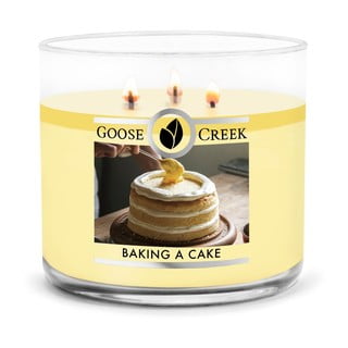 Świeczka zapachowa w pojemniku Goose Creek Baking a Cake, 35 h