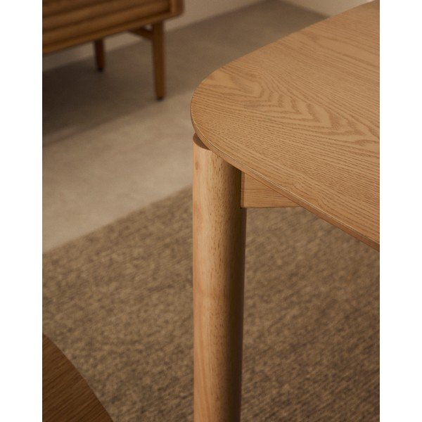 Stół w dekorze jesionu 90x160 cm Indara – Kave Home-image-3