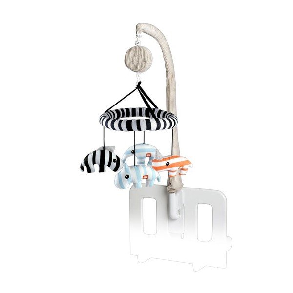 Karuzela 3D grająca Zoopreme, niebieska-image-1