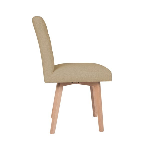 Beżowe krzesło Mazzini Sofas Tulip-image-1
