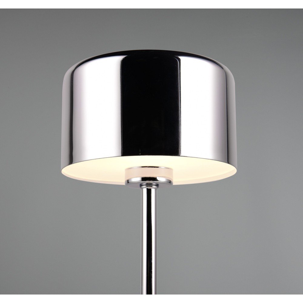 Lampa stołowa LED w kolorze srebra z połyskiem ze ściemniaczem (wys. 30 cm) Jeff – Reality (zdjęcie 2)