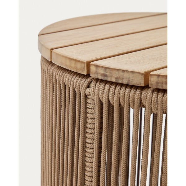 Okrągły stolik ogrodowy ø 40 cm Mesa – Kave Home-image-3