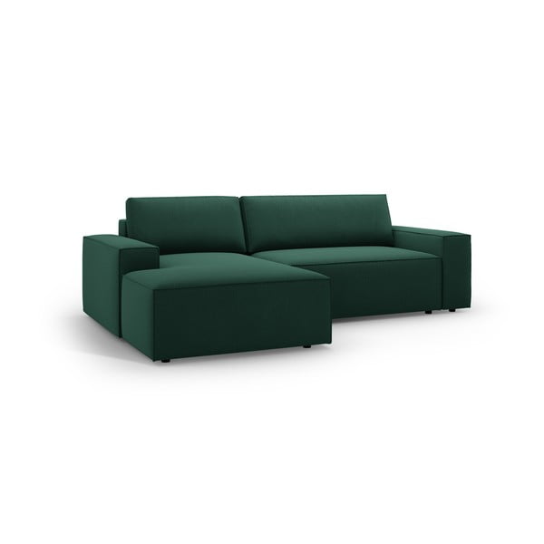 Zielony rozkładany narożnik (lewostronny) Jodie – Micadoni Home-image-2