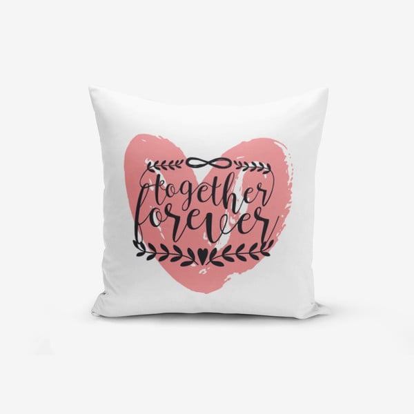 Poszewka na poduszkę z domieszką bawełny Minimalist Cushion Covers Special Pink, 45x45 cm