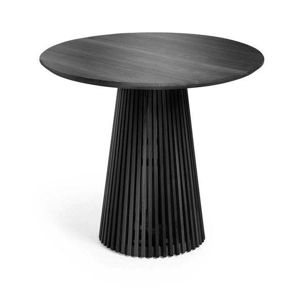 Okrągły stół z litego drewna mindi ø 90 cm Jeanette – Kave Home