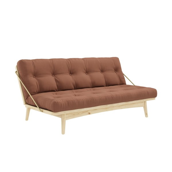 Sofa wielofunkcyjna Karup Design Folk Clear/Clay Brown-image-3