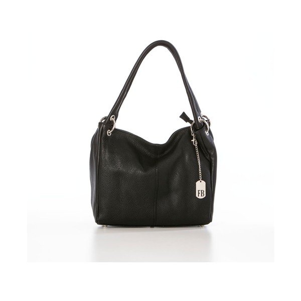 Skórzana torebka Dellio Black