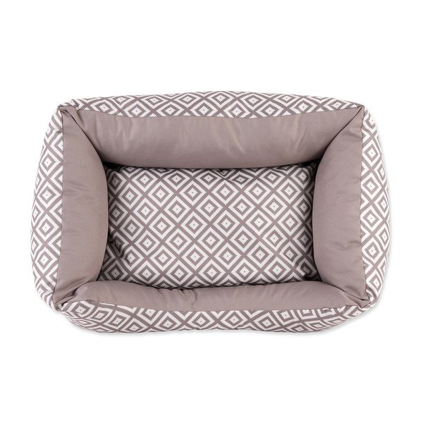 Jasnobrązowe pluszowe legowisko dla psa 75x90 cm Dog Fantasy DeLuxe – Plaček Pet Products-image-2