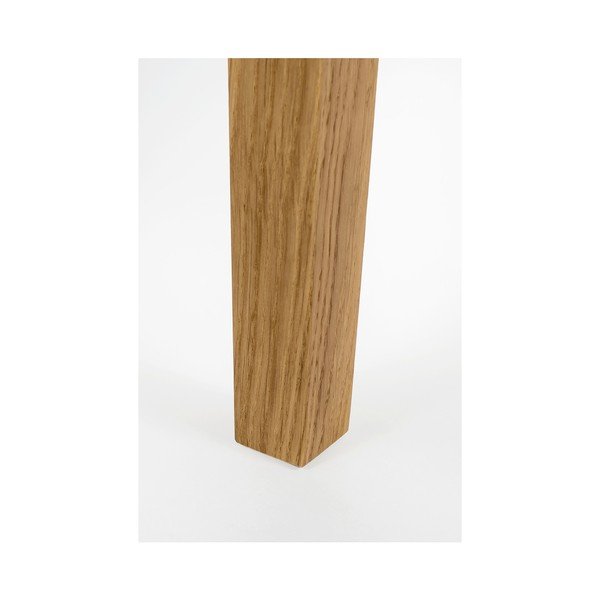 Zestaw 2 krzeseł do jadalni z nogami z litego drewna dębowego Woodman Niemi-image-2