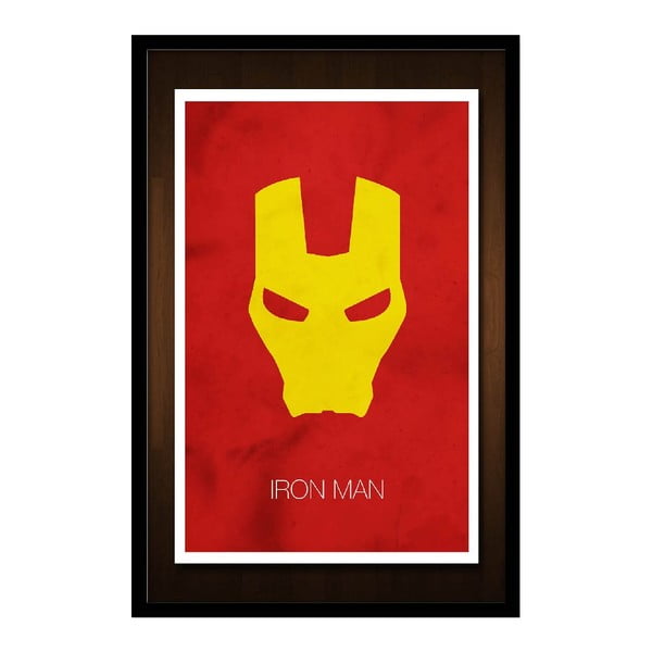Plakat Iron Man Mask, 35x30 cm