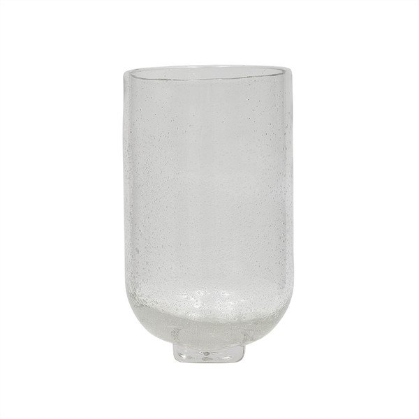 Szklany ręcznie wykonany wazon (wysokość 24 cm) Kuki – OYOY Living Design