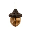 Papierowa ozdoba świąteczna wykonana ręcznie 10 cm Honeycomb Acorn – Sass & Belle