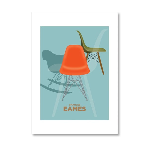 Plakat autorski "Charles Eames"