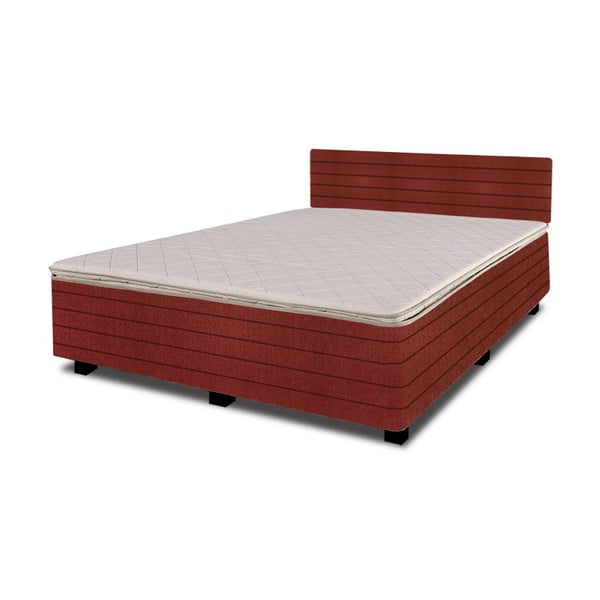 Łóżko z materacem New Star Red, 140x200 cm