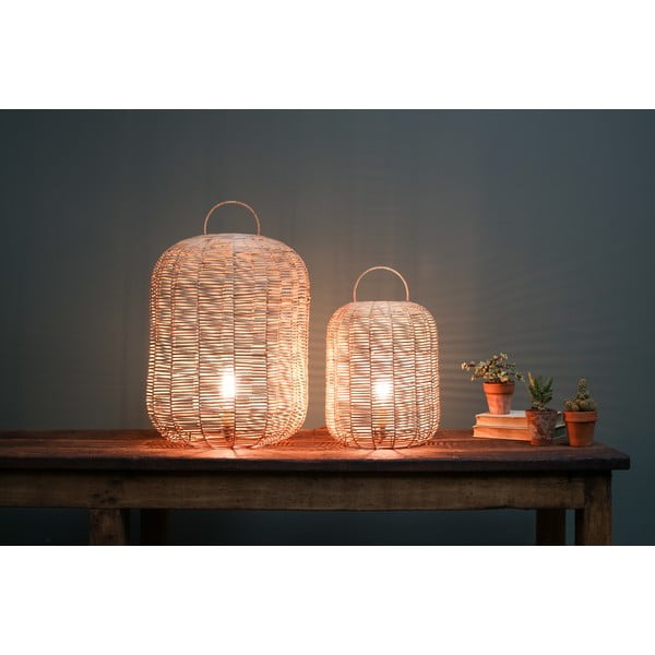 Wiklinowa lampa stołowa Nkuku Noko, wys. 65 cm-image-1