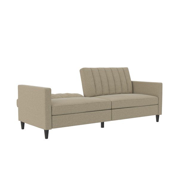Beżowa rozkładana sofa 86 cm Celine – Støraa-image-4