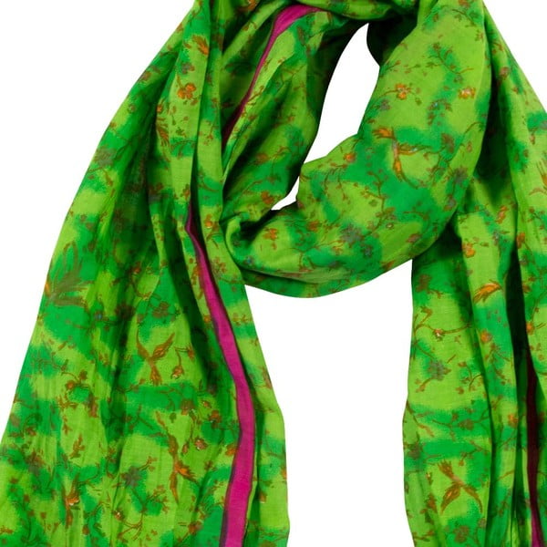 Chusta  z domieszką jedwabiu Shirin Sehan - Pia Grass-image-1