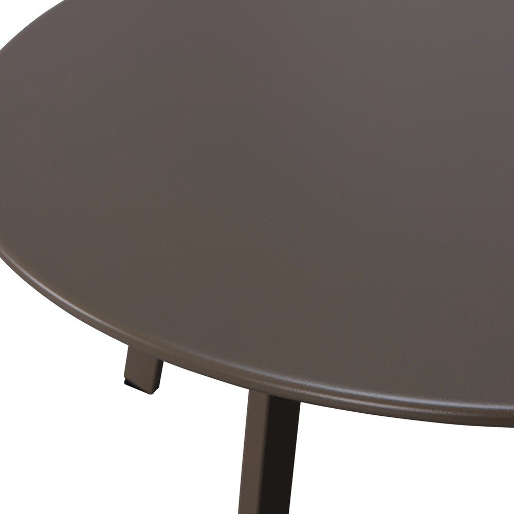 Metalowy okrągły stolik ogrodowy ø 70 cm Fer – WOOOD (zdjęcie 4)