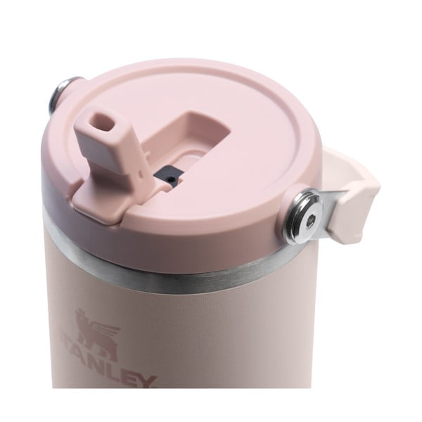Jasnoróżowy termos ze stali nierdzewnej 890 ml IceFlow™ Flip Straw 2.0 Tumbler Rose Quartz – Stanley-image-2