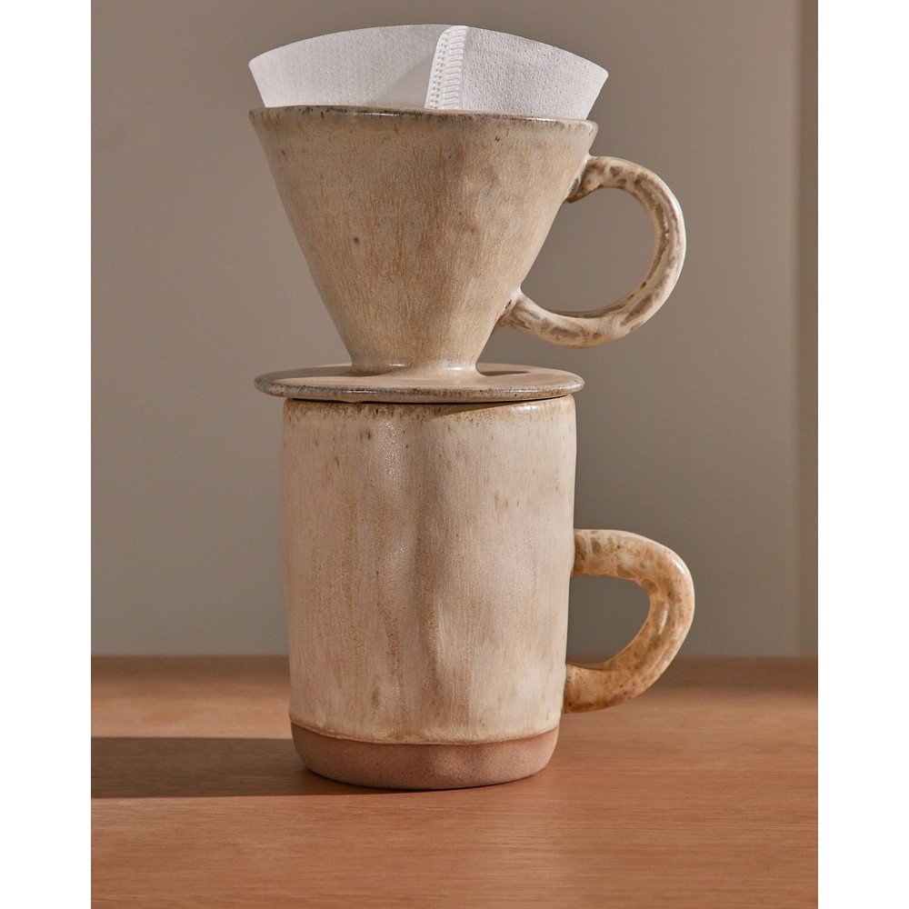 Dripper ceramiczny Zunel – Kave Home (zdjęcie 3)