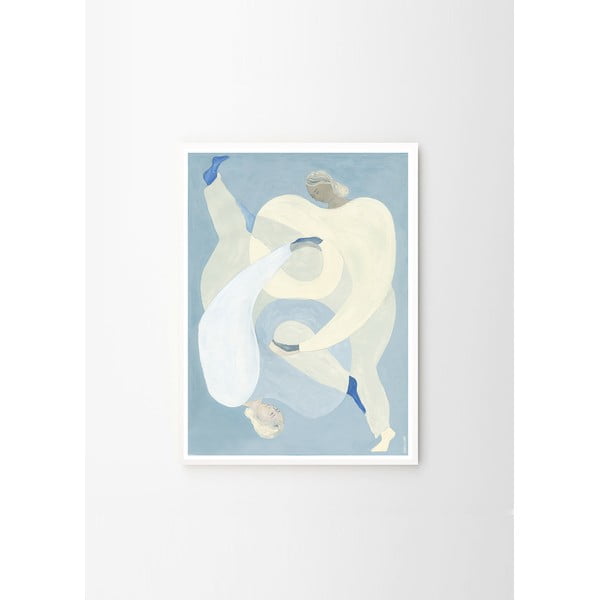 Plakat 70x100 cm Hold You - Blue – Sofia Lind – The Poster Club-image-4
