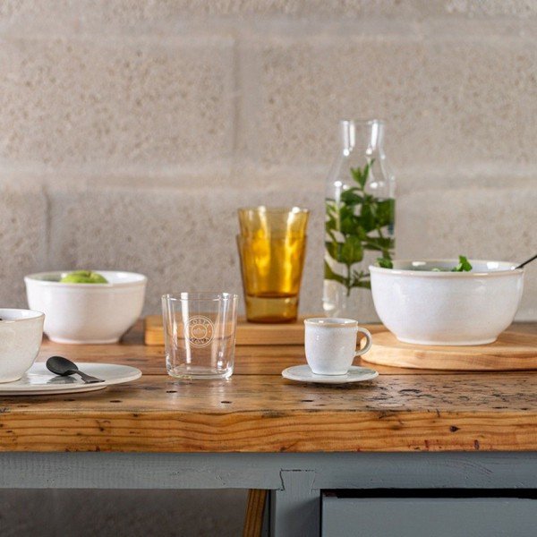 Biały kamionkowy spodek do filiżanki espresso Costa Nova Roda, ⌀ 11 cm-image-2