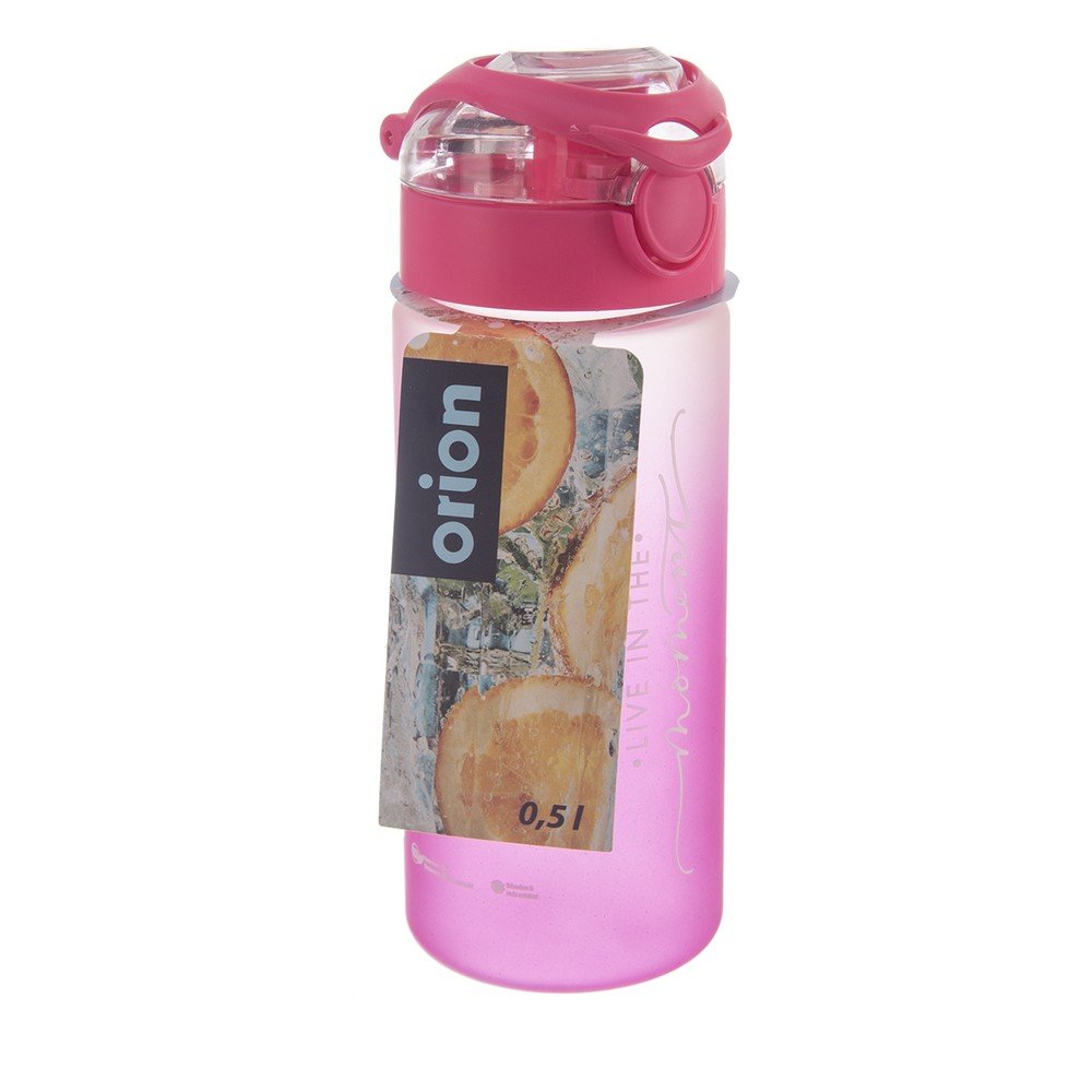 Różowa butelka 500 ml Saga – Orion (zdjęcie 5)