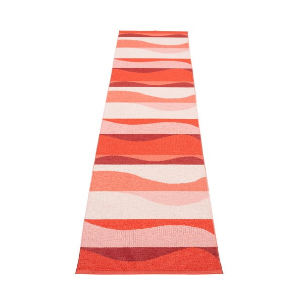 Czerwony chodnik odpowiedni na zewnątrz 70x300 cm Urvi Fire – Pappelina-image-2
