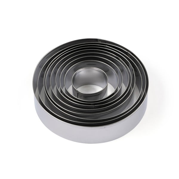 Foremki do wykrawania zestaw 9 szt. Round – Blomsterbergs