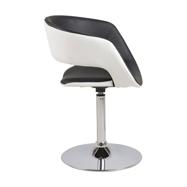 Czarno-białe krzesło Actona Grace-image-3