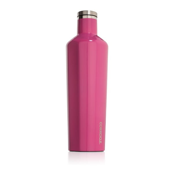 Różowa podróżna butelka termiczna Corkcicle Canteen, 740 ml