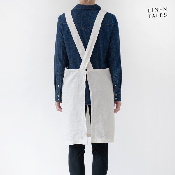 Lniany fartuch Crossback – Linen Tales-image-2