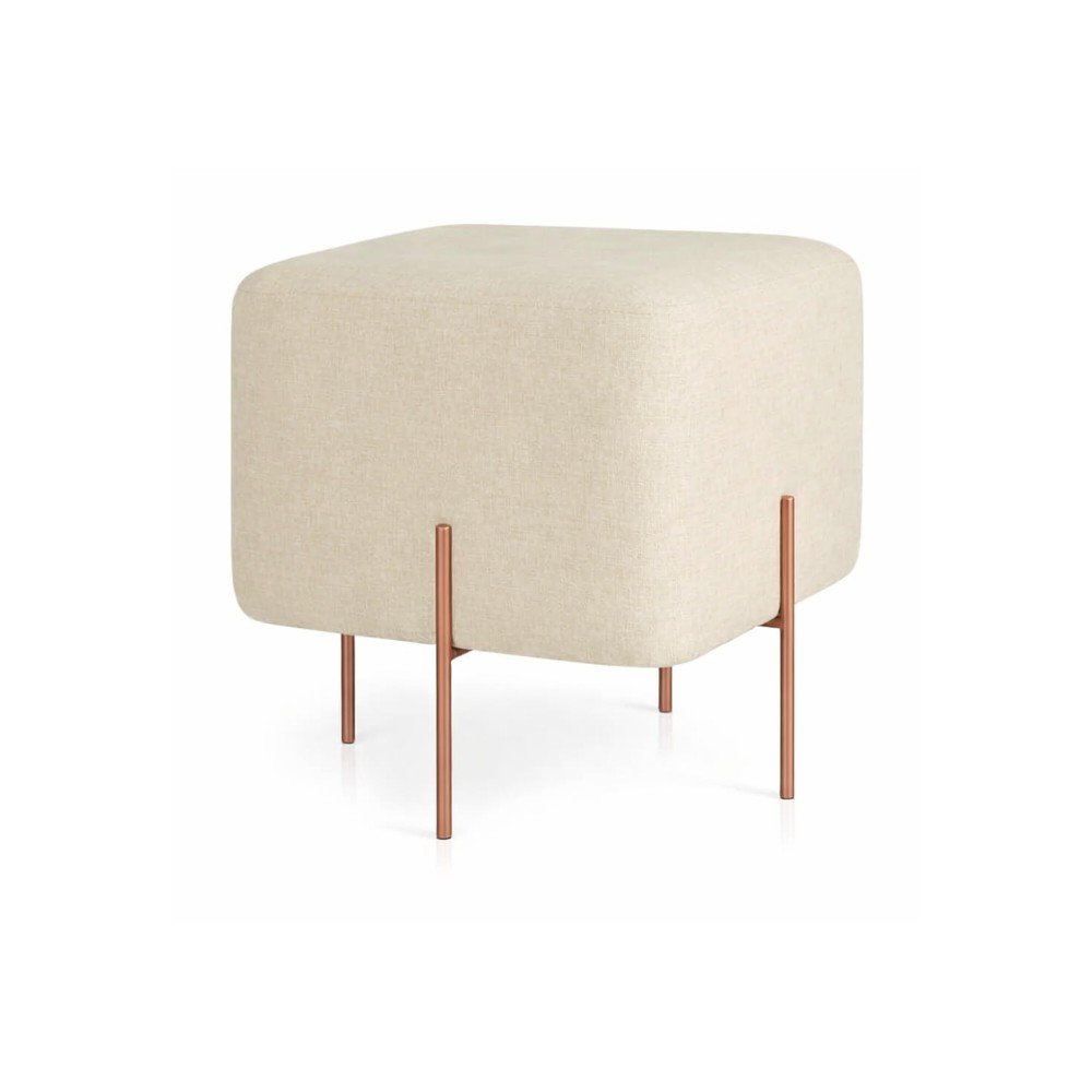 Kremowy puf Copper – Artie