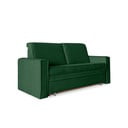 Ciemnozielona rozkładana sofa 168 cm Lucky Lucy – Miuform