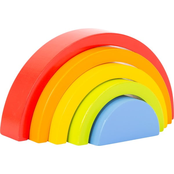 Dziecięca drewniana układanka Legler Rainbow-image-4