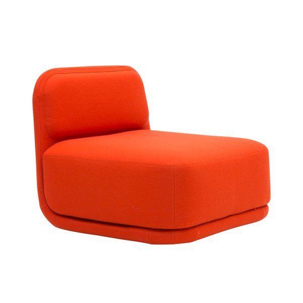 Pomarańczowy fotel Softline Standby Low-image-2
