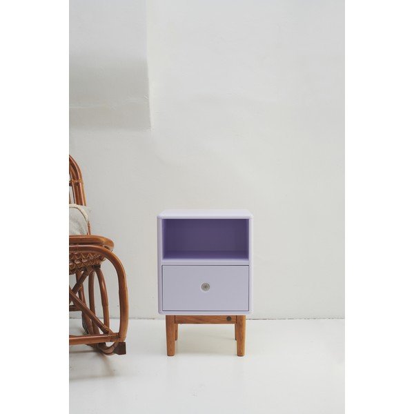Fioletowa szafka nocna Color Box – Tom Tailor