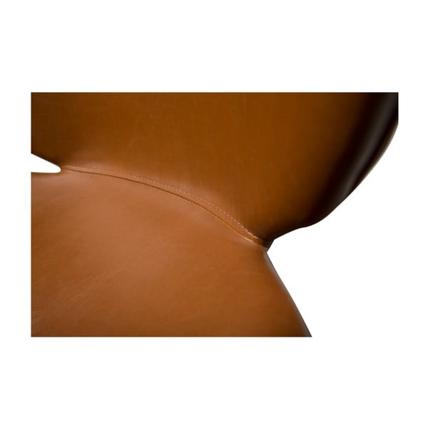 Brązowe krzesło ze skóry ekologicznej DAN-FORM Denmark Cloud-image-2