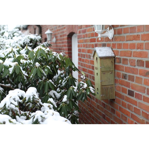 Drewniana budka dla ptaków Triple – Esschert Design-image-2