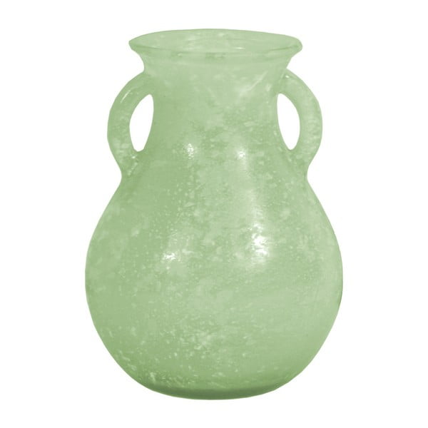 Zielony wazon ze szkła z recyklingu Ego Dekor Cantaro, 0,75 l