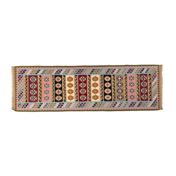 Dywan ręcznie tkany Navaei & Co Kilim Azero Astara 157, 298x83 cm